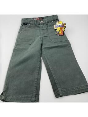 Buzz Boys Jeans Size 12 Army Green Brand New With Tags Check Size Durable Fit